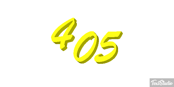 405 Effet de texte