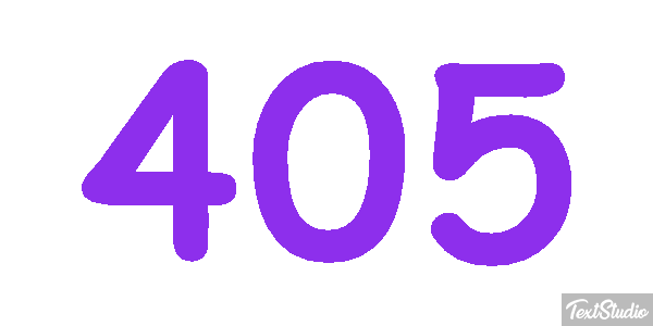 405 Effet de texte