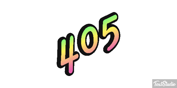 405 Effet de texte