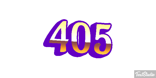 405 Effet de texte