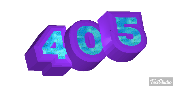 405 Effet de texte