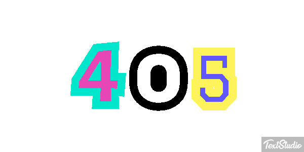 405 Effet de texte