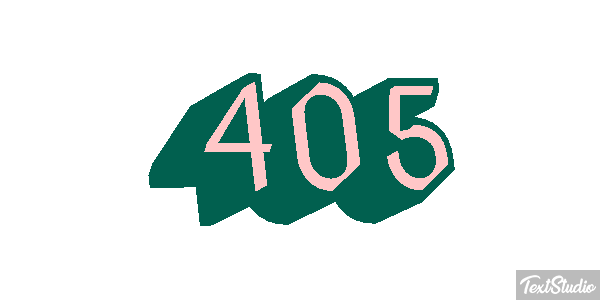 405 Effet de texte