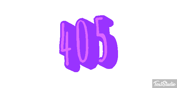 405 Effet de texte