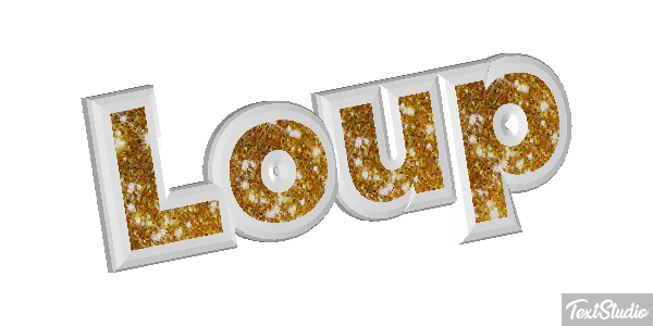 Loup Efecto de texto