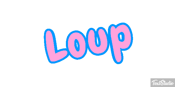 Loup Efecto de texto