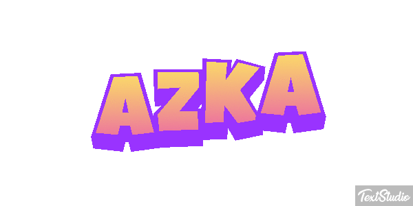 Azka Effetto testo