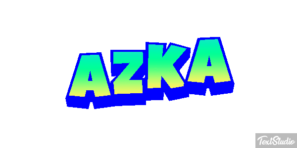 Azka Effetto testo