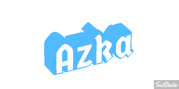 Azka Effetto testo