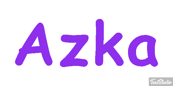Azka Effetto testo