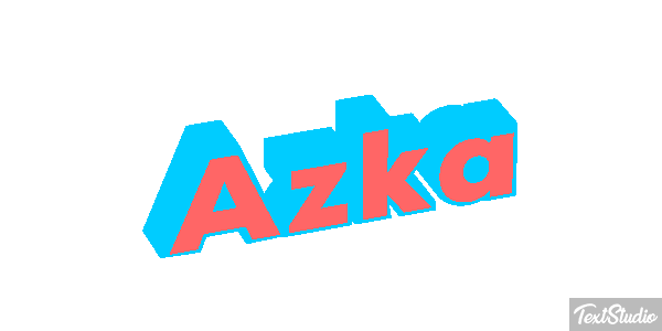 Azka Effetto testo