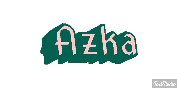 Azka Effetto testo