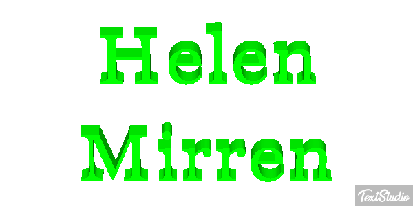Helen Mirren Efeito do texto