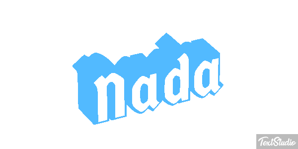 Nada Efeito do texto