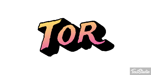 Tor Tekst effect