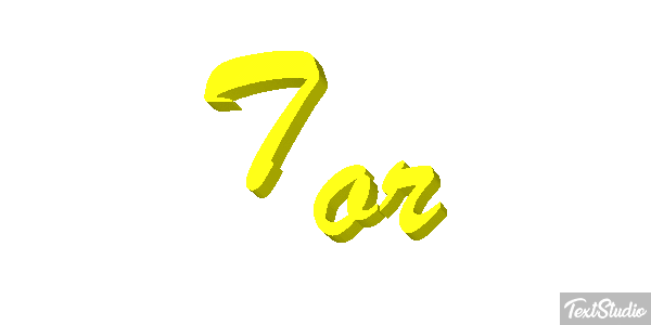 Tor Tekst effect