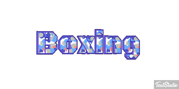 Boxing Text effect