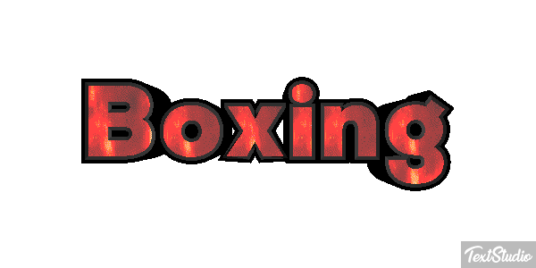 Boxing Text effect