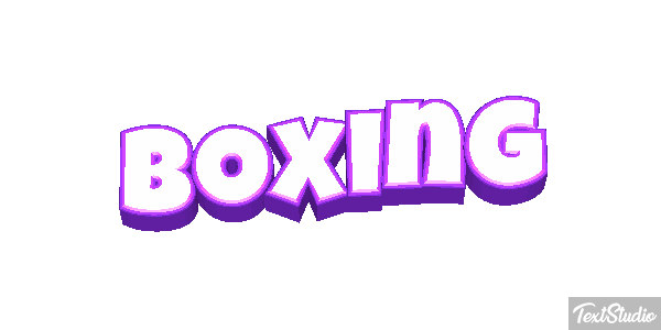 Boxing Text effect