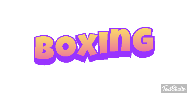 Boxing Text effect