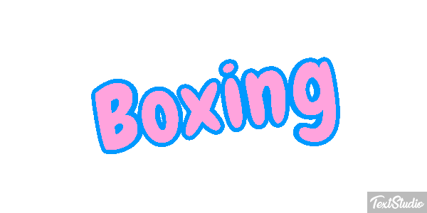 Boxing Text effect