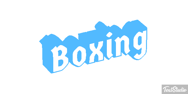 Boxing Text effect