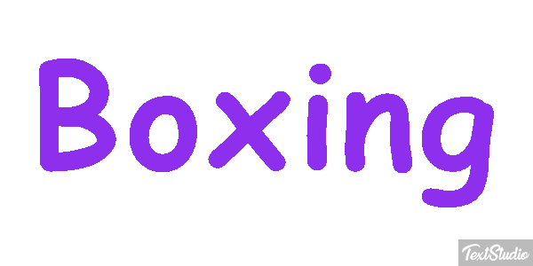 Boxing Text effect