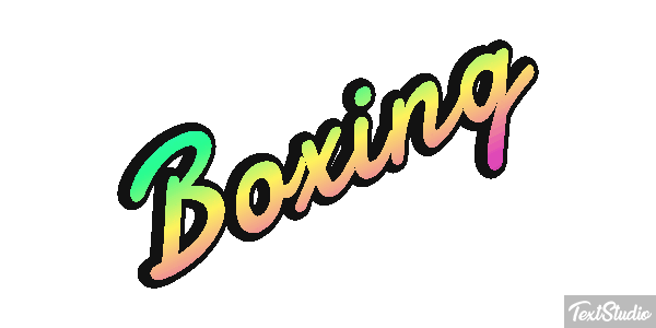 Boxing Text effect