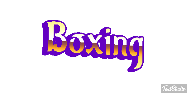 Boxing Text effect