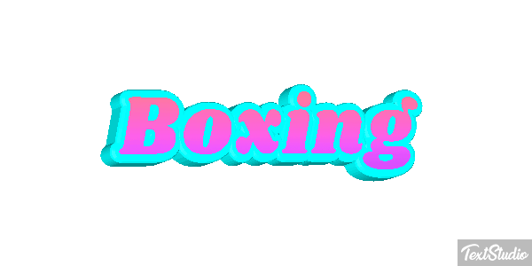 Boxing Text effect