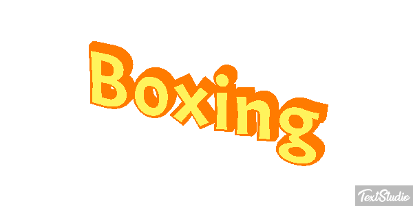 Boxing Text effect