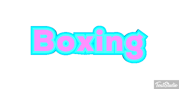 Boxing Text effect