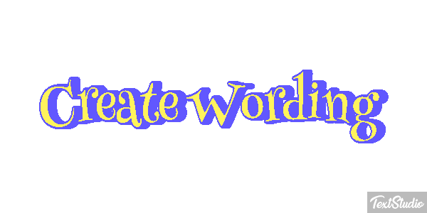 Create Wording テキスト効果