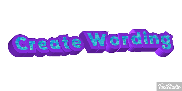 Create Wording テキスト効果