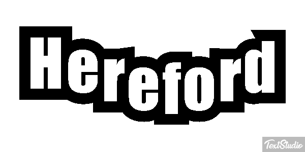 Hereford Effetto testo