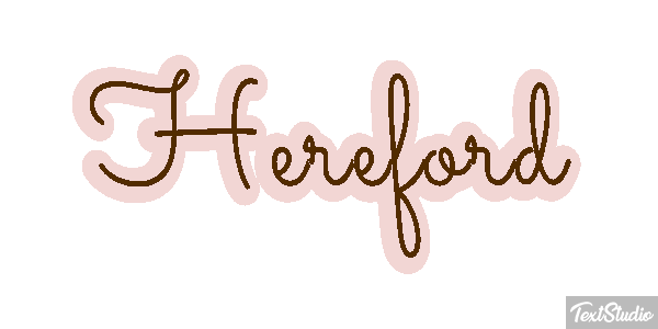 Hereford Effetto testo