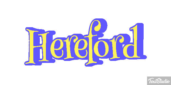 Hereford Effetto testo
