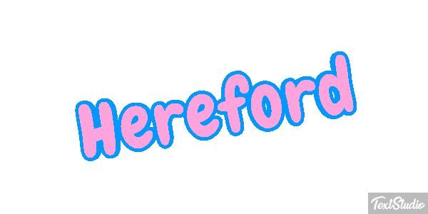 Hereford Effetto testo