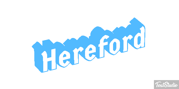 Hereford Effetto testo