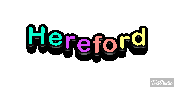 Hereford Effetto testo