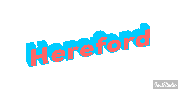 Hereford Effetto testo