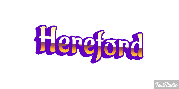 Hereford Effetto testo