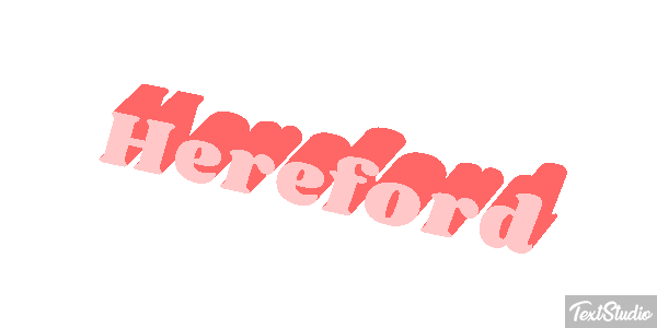Hereford Effetto testo