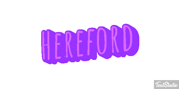 Hereford Effetto testo
