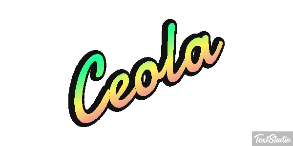 Ceola Effetto testo