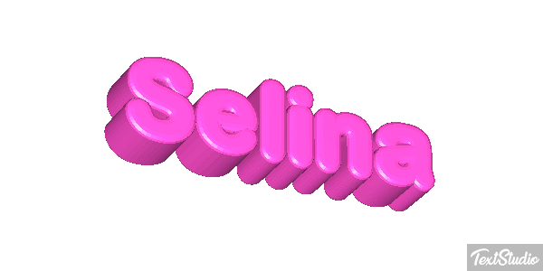 Selina Text effect
