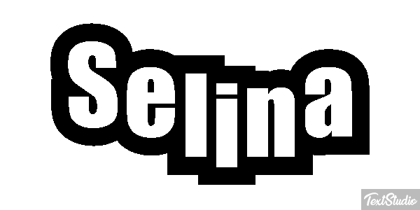 Selina Text effect