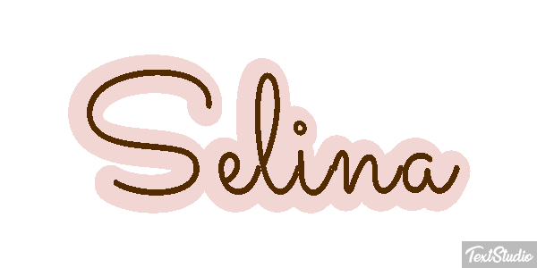 Selina Text effect