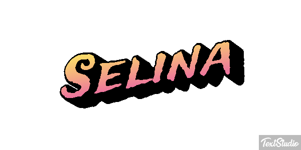 Selina Text effect