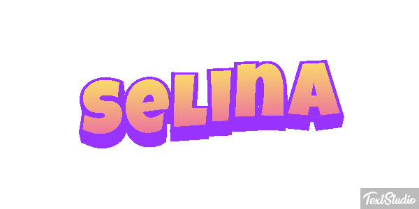 Selina Text effect
